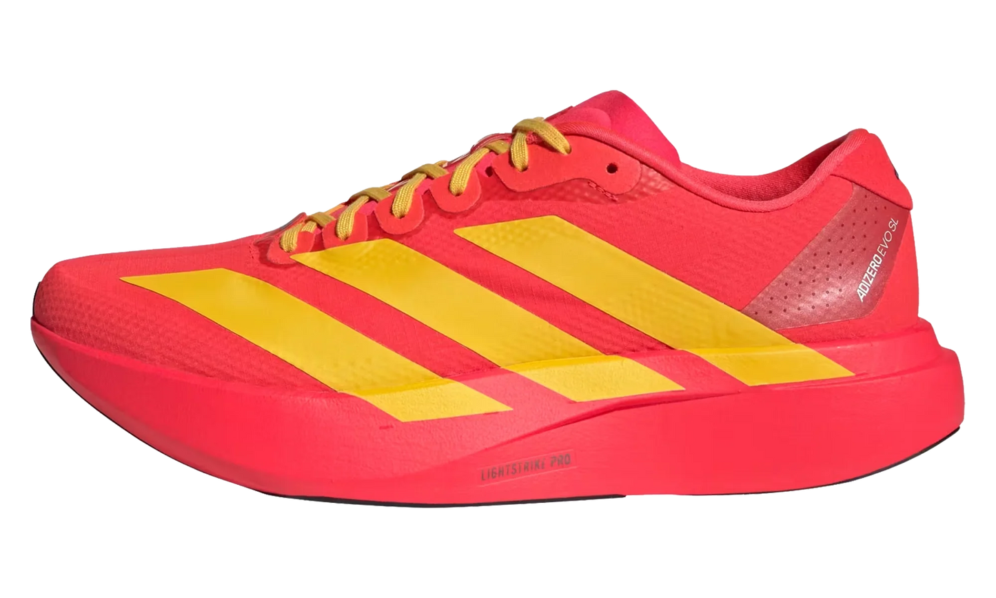 Adizero Evo SL "Lucid Red Bold Gold" JQ4442