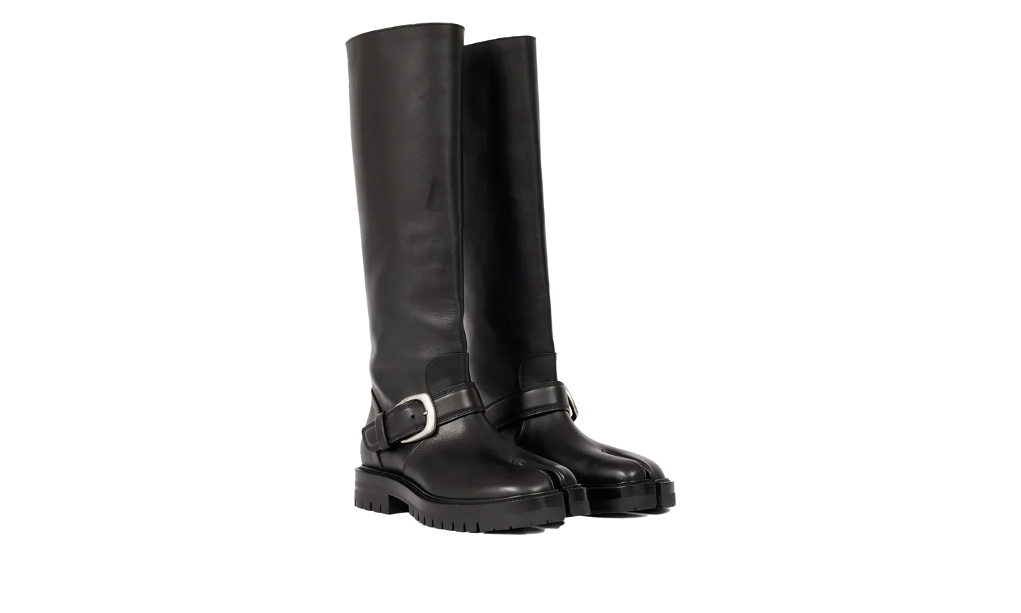 Tabi country knee-high boots WMNS "Black" S58WW0162 P3292 H8396