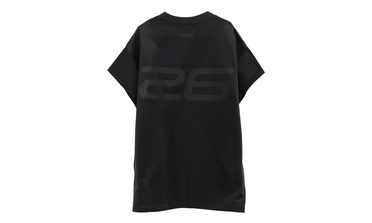 Satin Fleece 90's Muscle Tee "Vintage Black" 192HO256881F