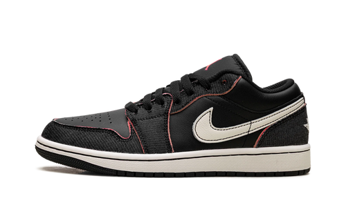 Air Jordan 1 Low SE "Black/Black/Racer Pink/Pale Ivory" IR0842 010