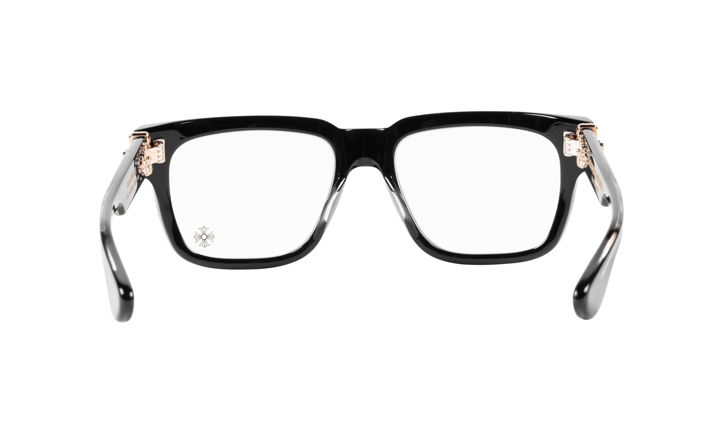 Box Officer Eye Glasses "Black Gold plated “18 KG" CHRM0937
