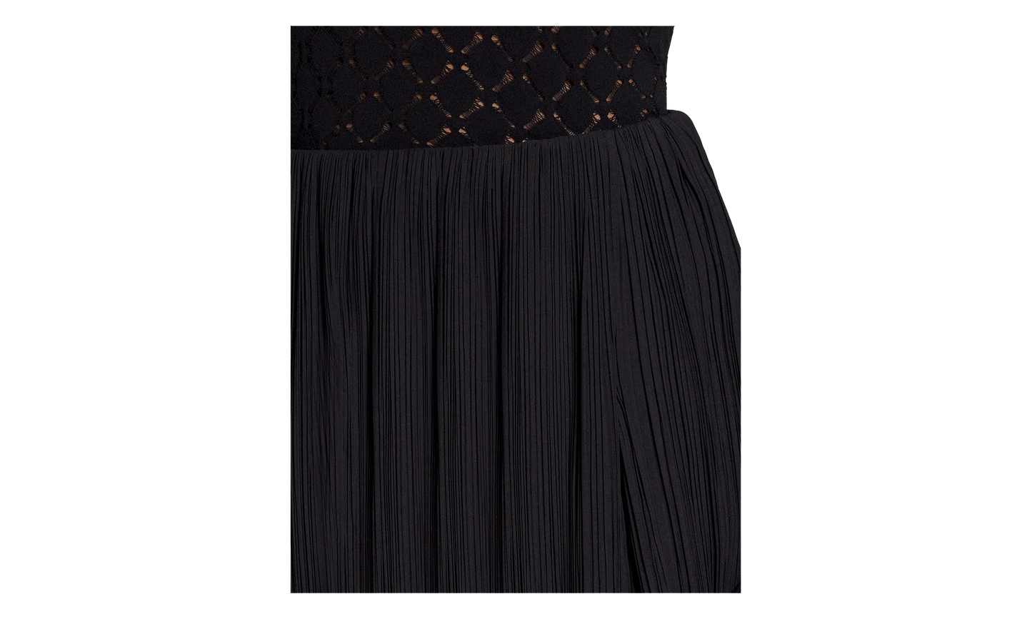 PLEATED SHORTS "Black" RW TR0007 5904 P24 10
