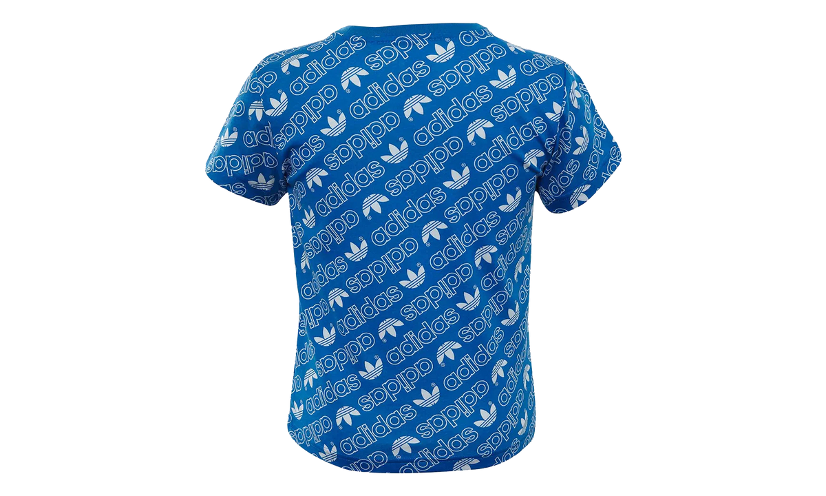 Trefoil Monogram Tee TD "Blue" DN8158
