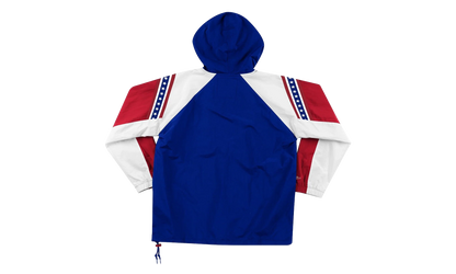 NBA Half-Zip Anorak Jacket "Philadelphia 76ers - Royal" HFZPDA19008 P76ROYA