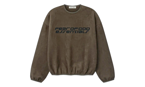 Modern Crewneck Sweatshirt "Brown" 192HO256733F