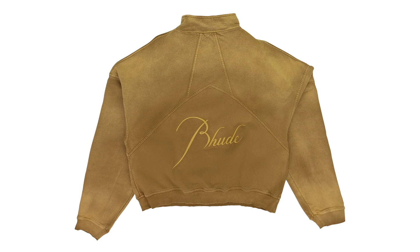 Script Logo Quarter Zip "Camel" RHPF23SW04120372