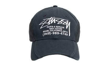 PARTS & SERVICE MESH CAP "Black" STUS436