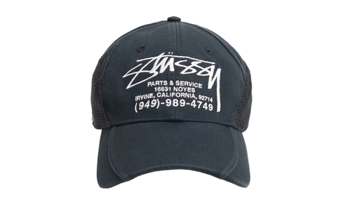 PARTS & SERVICE MESH CAP "Black" STUS436