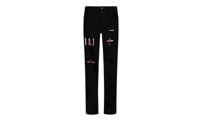 Tie Dye Core Logo Jean "Black" AMDNSY1016