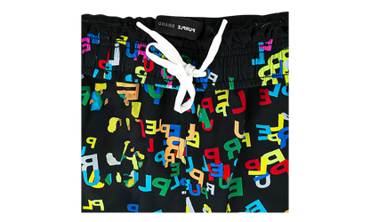 POLYESTER ALL ROUND SHORT "Multicolor" P504 PMLS123