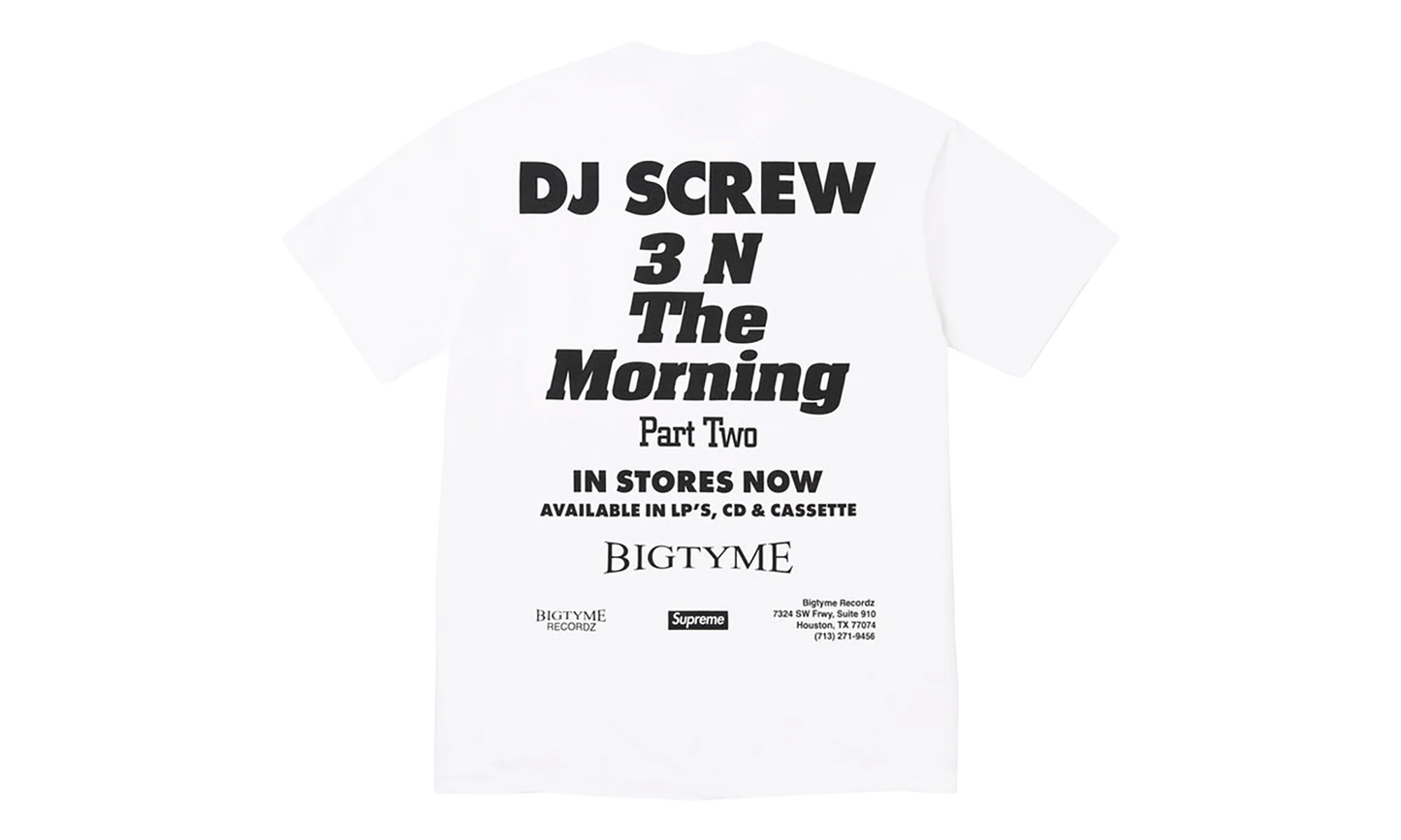 DJ Screw SUC Tee "SS26 - White" SU27364