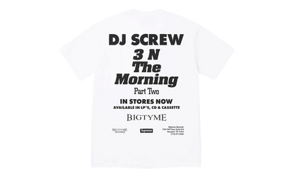 DJ Screw SUC Tee "SS26 - White" SU27364