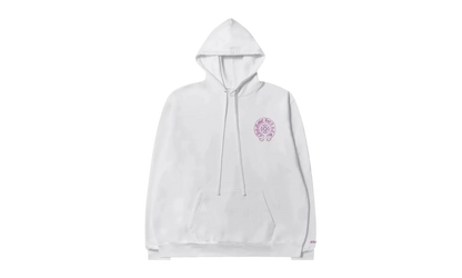 Website Hoodie "White / Purple Glitter" CHRM0710