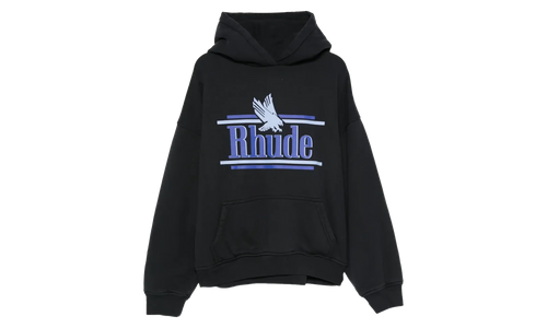 Rossa Hoodie "Vintage Black / Blue" RHSS26HO01012 BLK