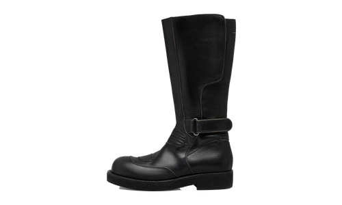 Mid Leather Boot "Black" SH3WW0006P7431T8013