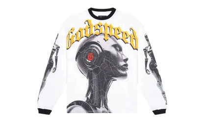 Alexa Long Sleeve T-Shirt "White/Black" BV27ZE7M