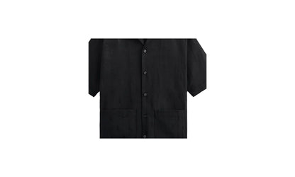 Jacquard Faille Reade Shirt "Black" KITH26