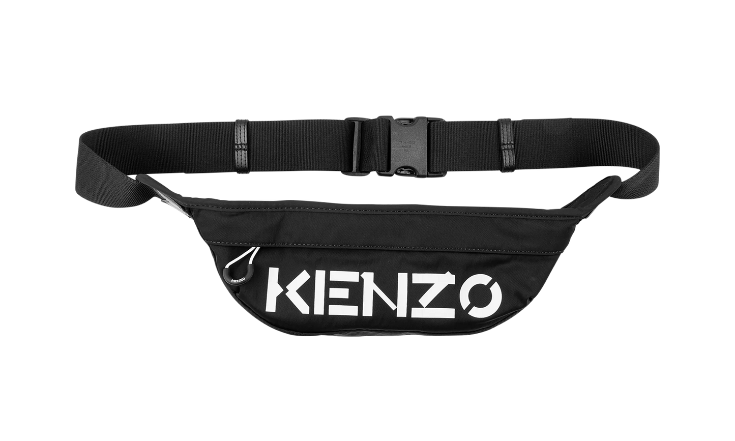Sport Logo Printed Belt Bag "Black/White" 5SA221 F21 99