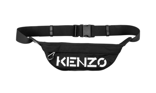 Sport Logo Printed Belt Bag "Black/White" 5SA221 F21 99