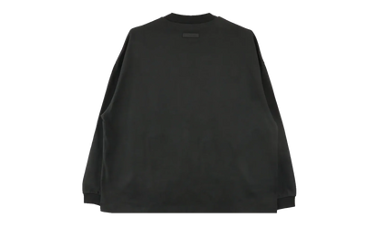 Heavy Jersey Long Sleeve Tee Shirt "Jet Black" 125SP242014F