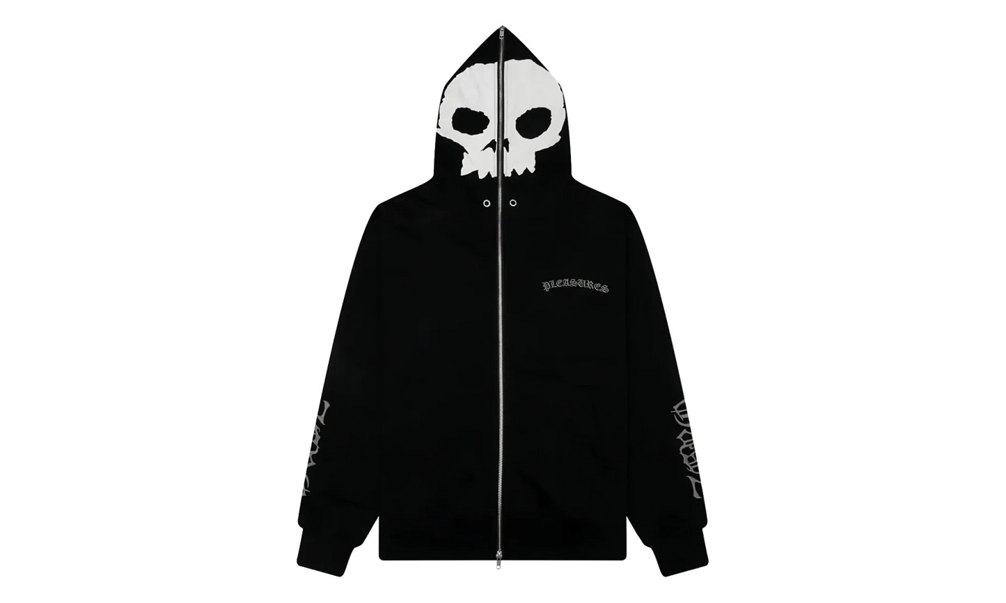 Balaclava Full Zip Hoodie "Zero - Black" P26SPZ001-BLK