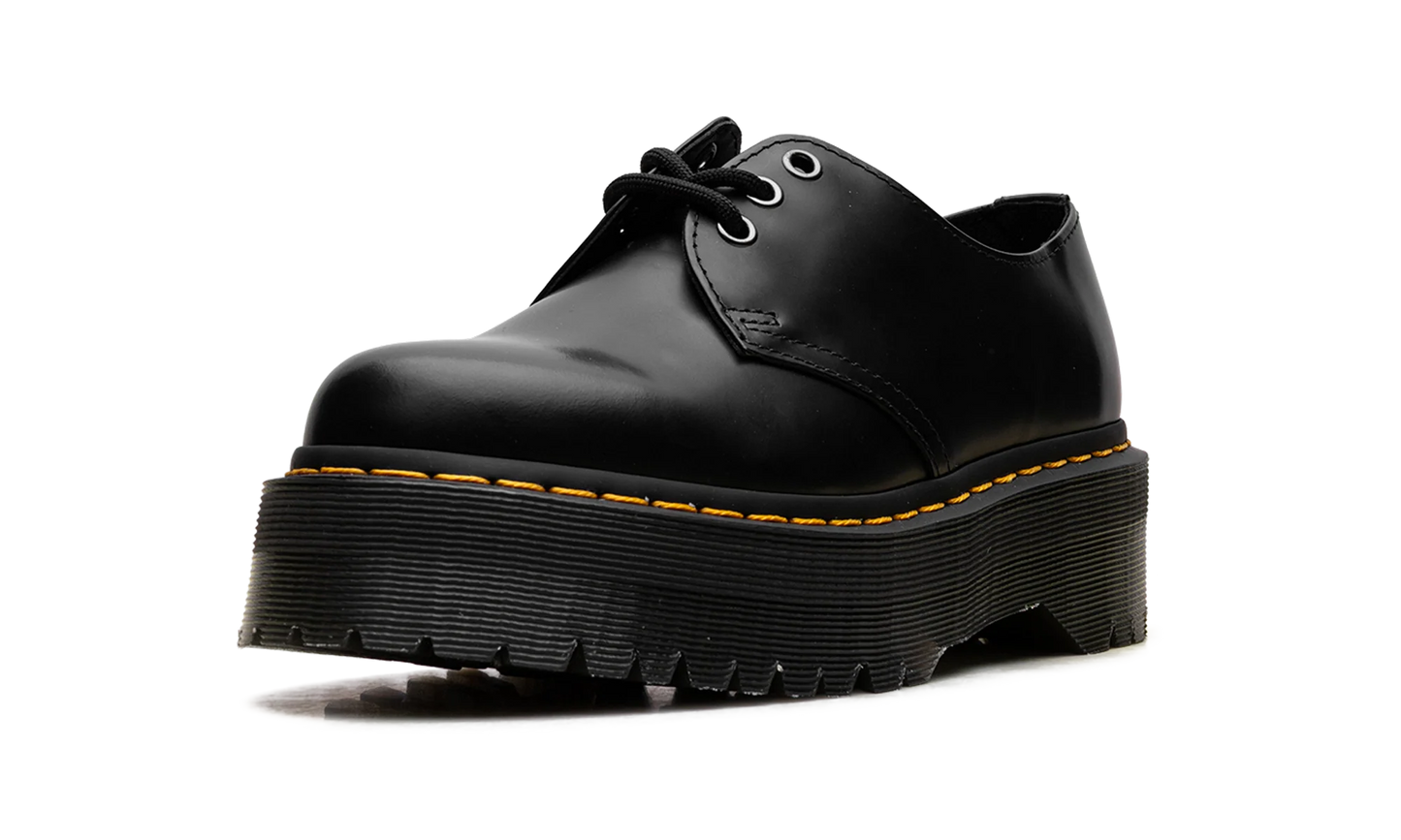 1461 Quad Polished Smooth Leather Derby "Black" 25567001