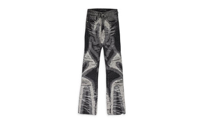 PATH WIDE-LEG JEANS "BLACK" 11200800002AW23