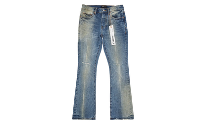 Gaia Blowout Flared Denim "Blue" P004 GBMF225