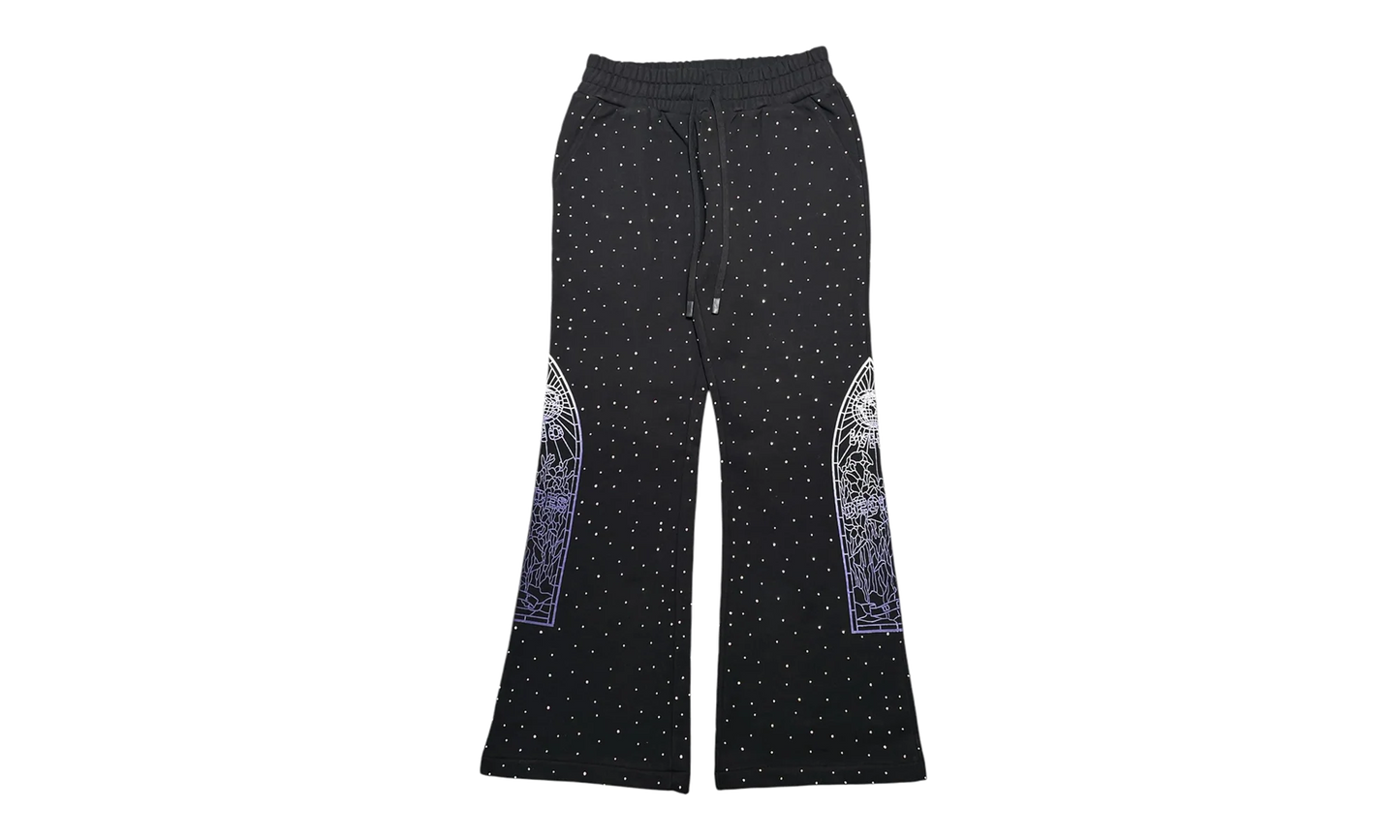 Rhinestone Sweatpants "Black" WDWBMBRSC