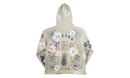 Graffiti Hooded Sweatshirt "Saint Michael - Multi" DT368
