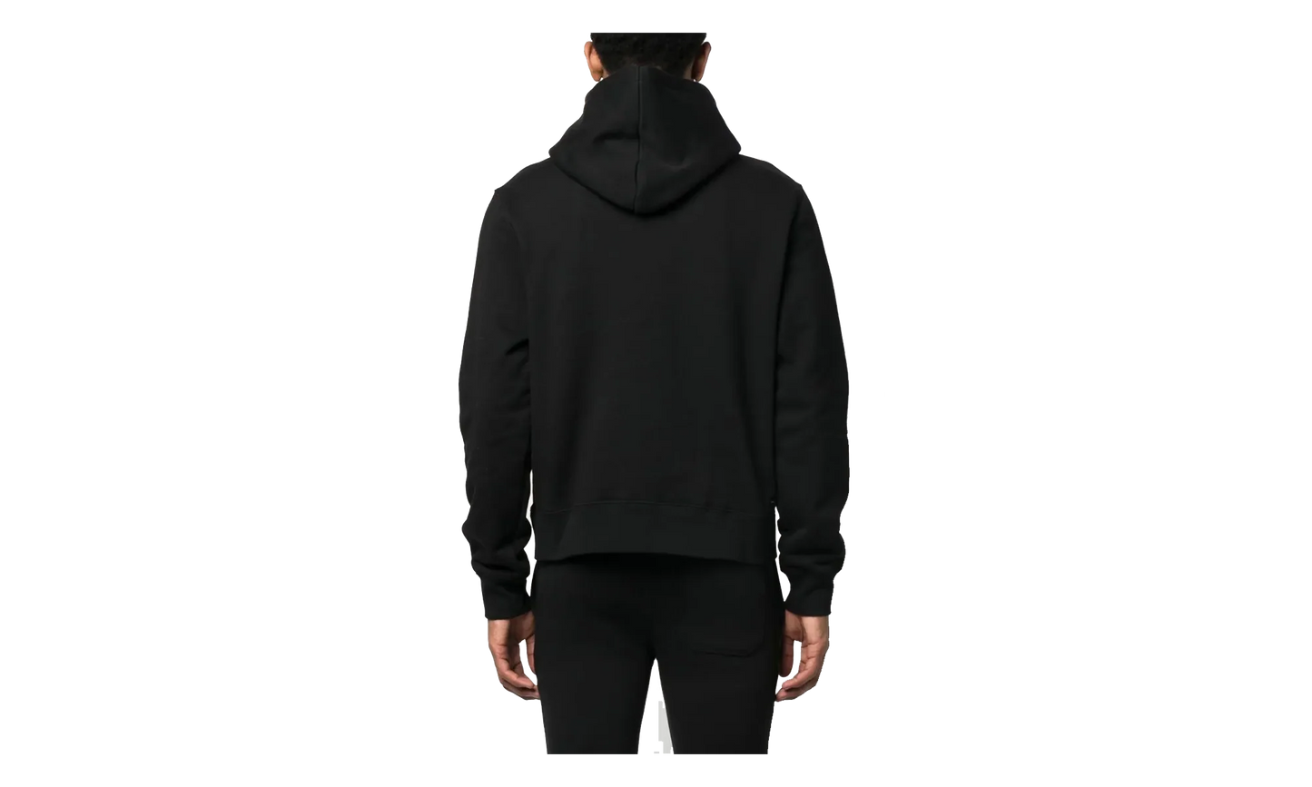 Micro MA Bar Pullover Hoodie "Black" PS23MJL034 001