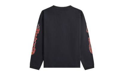 MESA STALLION LONG SLEEVES SWEATSHIRT "Vintage Black / Red / Yellow" RHFW25TT08012 3169