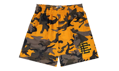 EE Basic Shorts "Yellow / Black Camo" EE218