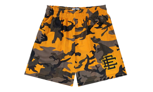 EE Basic Shorts "Yellow / Black Camo" EE218