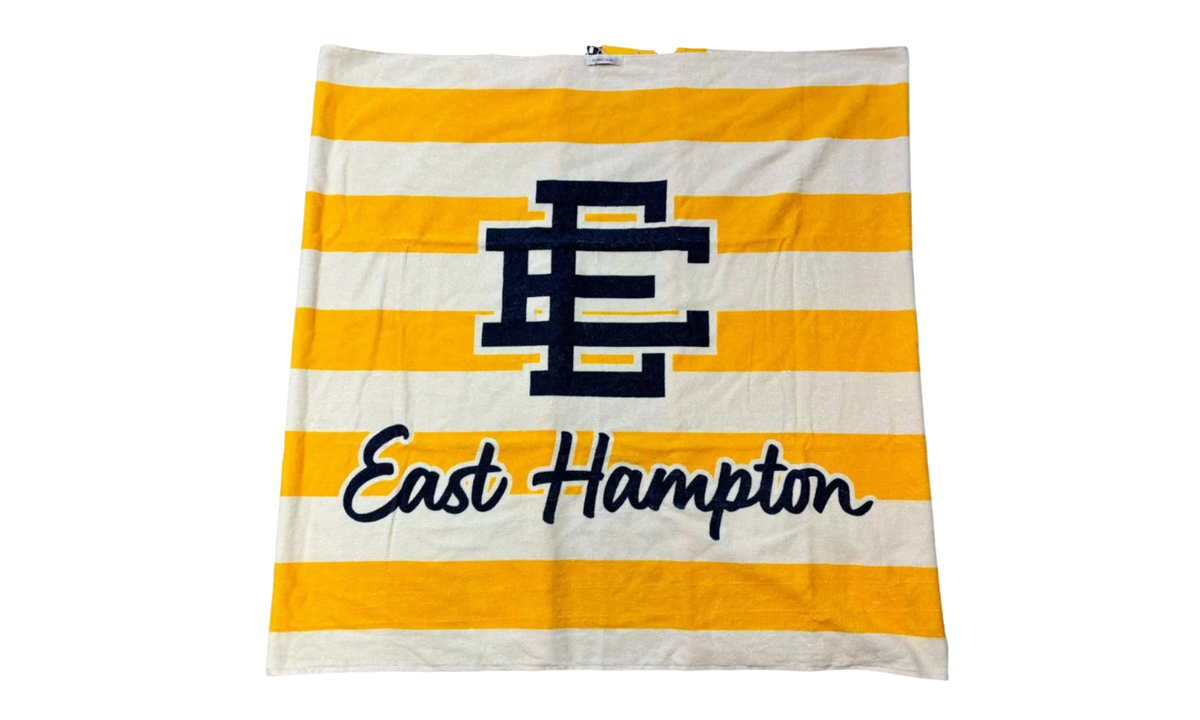 EE East Hampton Beach Towel "Yellow Stripes" EE335