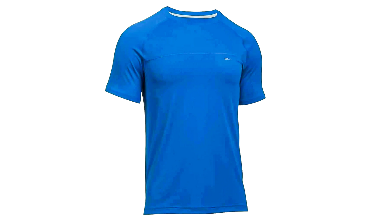 Sunblock UPF 50+ Short Sleeve T-Shirt "Blue Marker" 1290526 789