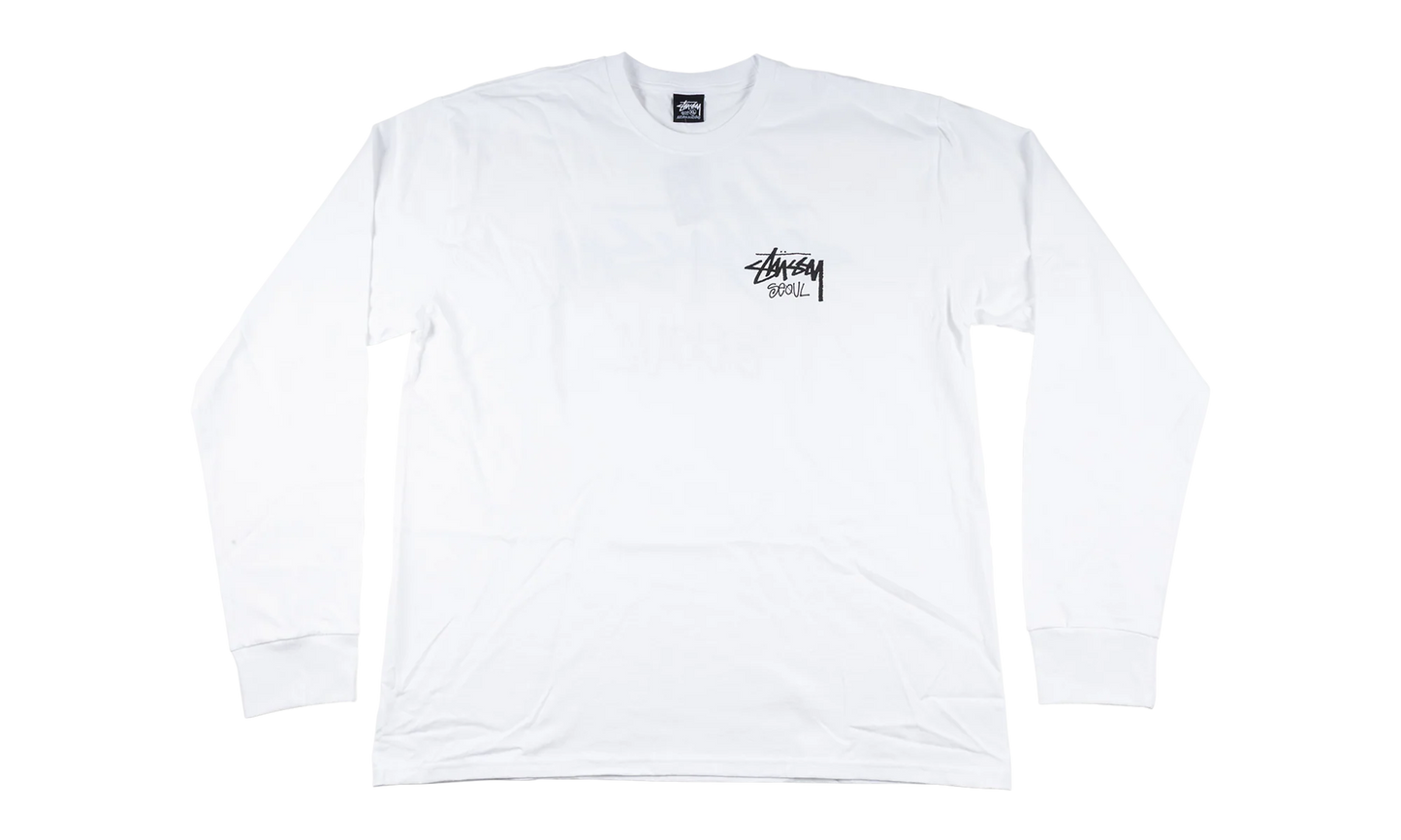 Seoul Chapter Longsleeve Tee "White" STUS443