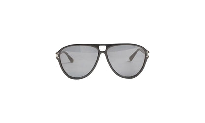 CLASSIC LOGO SUNGLASSES "Black & Blue" XA41764AC BLAC