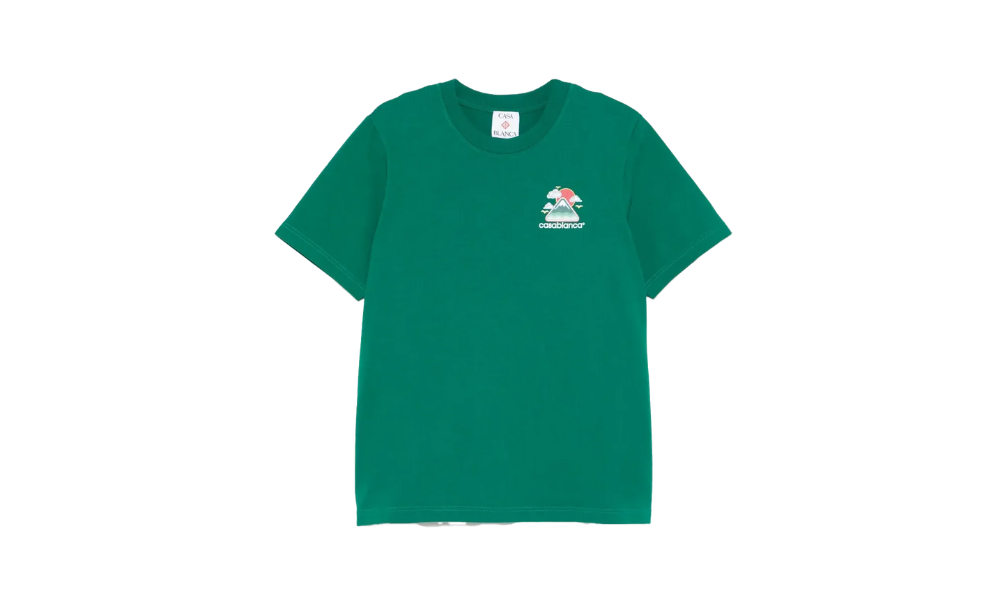 Montagne Ondulee Short Sleeve T-Shirt "Green" MPF25 JTS 001 06