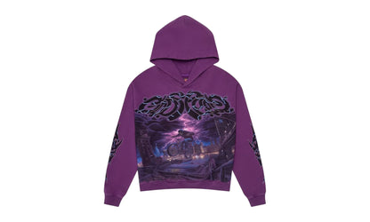 B.M.X. Hoodie "Purple" BB029IEJ