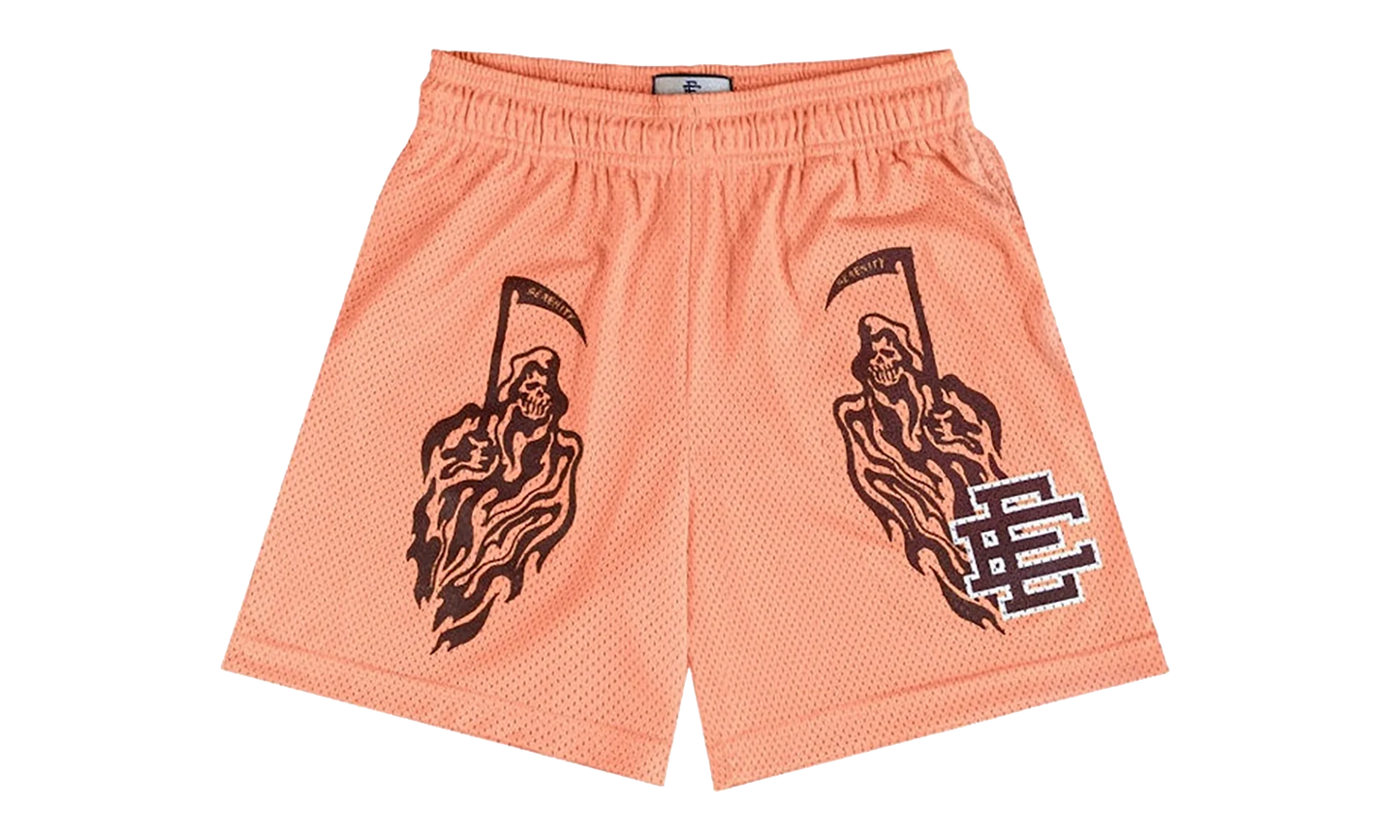 EE BASIC SHORT "WARREN LOTAS - Salmon/Maroon" EE717