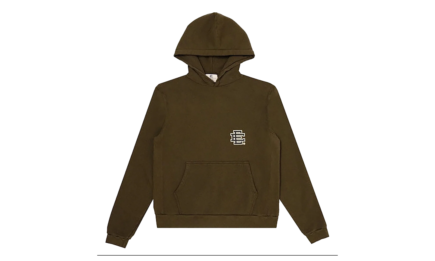 EE BASIC HOODIE "FW22 - Olive/Black" EE506