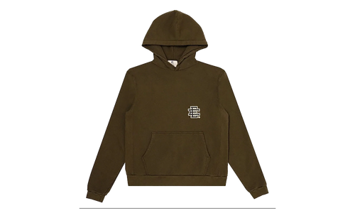 EE BASIC HOODIE "FW22 - Olive/Black" EE506