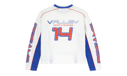 Air Force Thermal Sweatshirt "White / Blue" VAL114