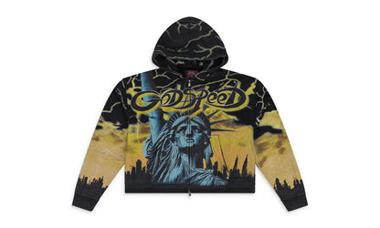Voltage Zip Hoodie "Black" GDS MHDS 0014