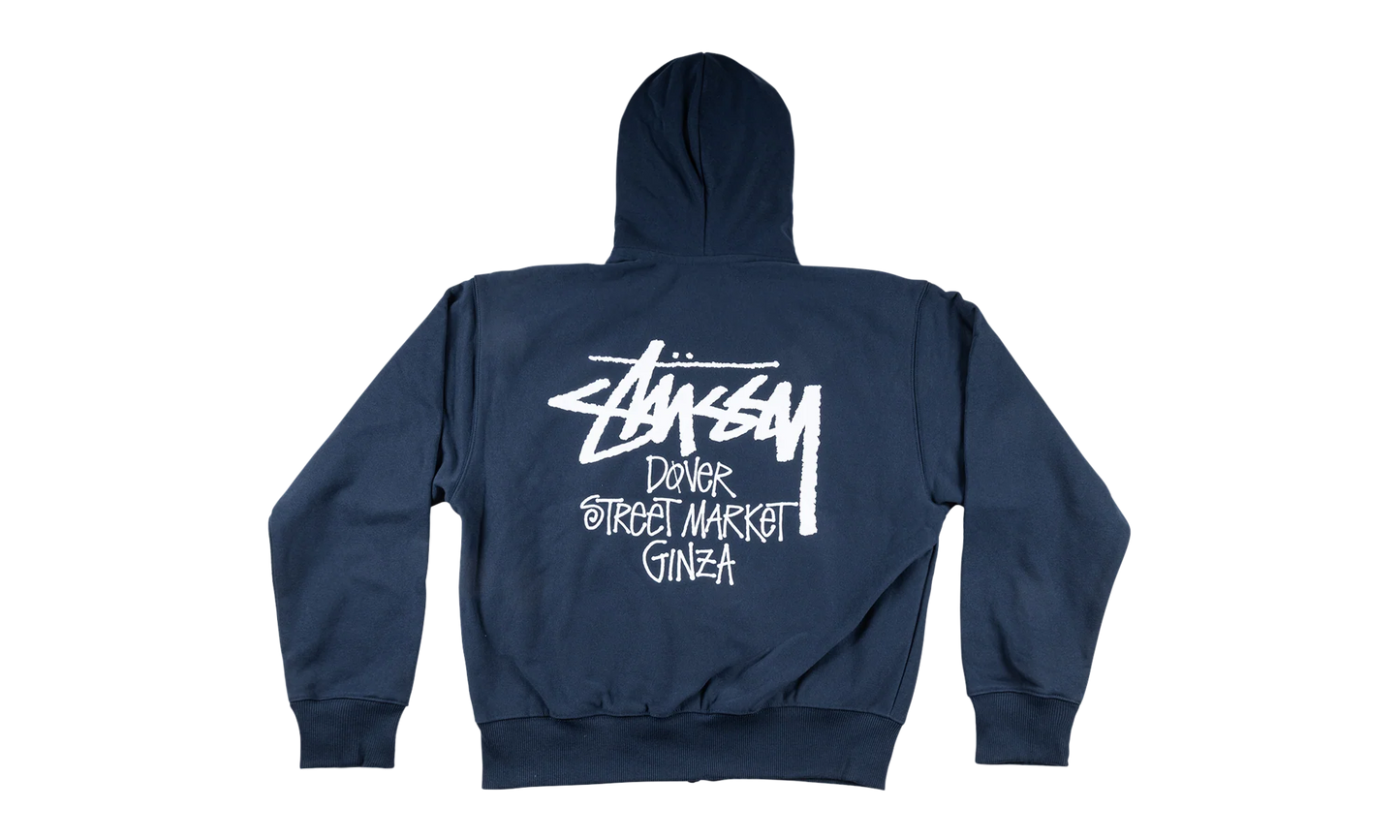 Ginza Zip hoodie "Dover Street Market - Navy" STUS430