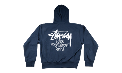 Ginza Zip hoodie "Dover Street Market - Navy" STUS430