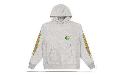EE BASIC HOODIE "SS24 - Grey/Aqua Bolt" EE502