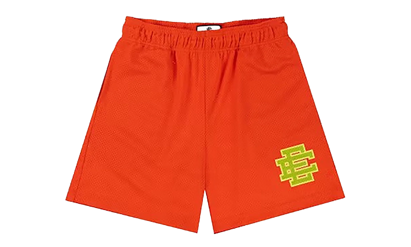 EE Basic Shorts "Scarlet / Green" EE337
