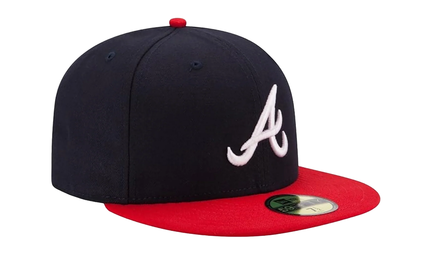 59FIFTY Atlanta Braves Fitted Cap "Navy / Red" 70361069